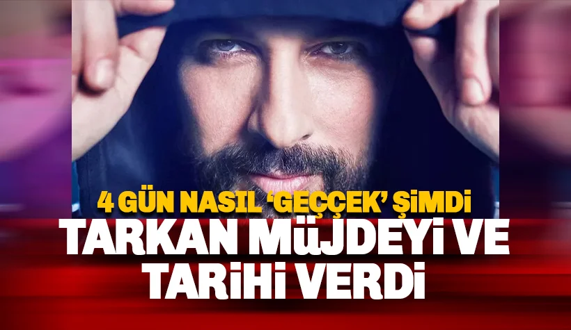 Tarkan yeni şarkısı Geççek'in tarihini duyurdu!