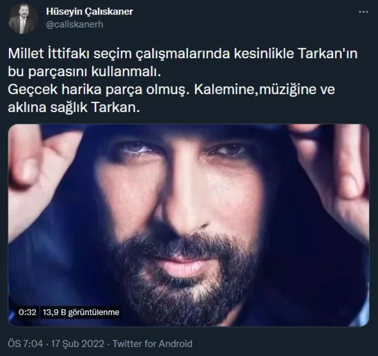 Tarkan Geççek şarkısı ile sosyal medyayı yıktı