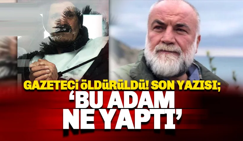 Gazeteci Güngör Arslan öldürüldü: Bu Adam Ne Yaptı?