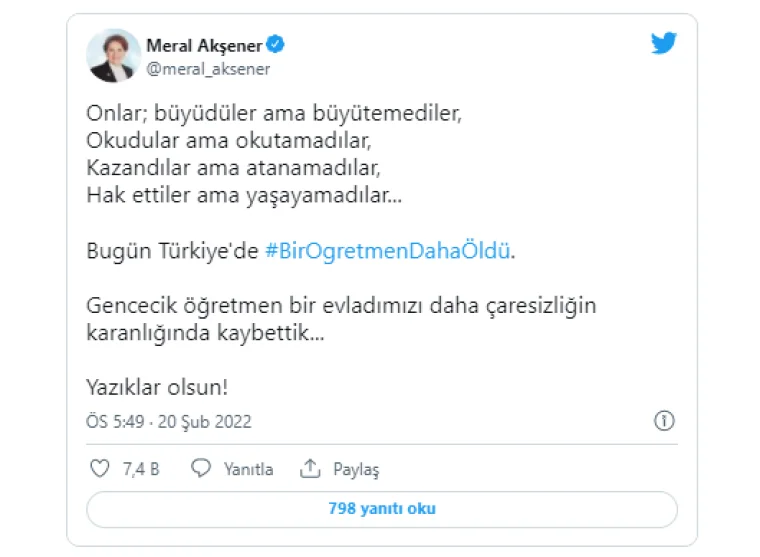 Atanamayan ve seyyar satıcılık yapan öğretmen İsmail Karahan intihar etti