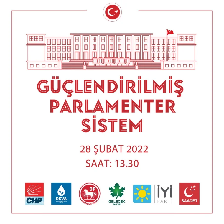 Büyük gün geldi: 6 parti aynı anda bunu paylaştı