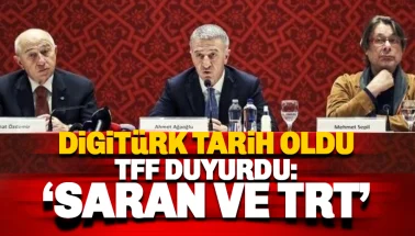 TFF'den yayın ihalesi açıklaması! Digiturk ile anlaşma sağlanamadı