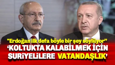 Erdoğan'ın seçim hamlesi 'Sığınmacılara TC. vatandaşlığı'