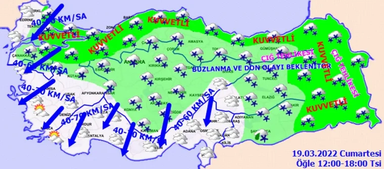 Son dakika: İstanbul için 'turuncu alarm' verildi