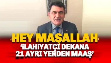 İlahiyat dekanının 21 ayrı kurumdan maaş aldığı ortaya çıktı