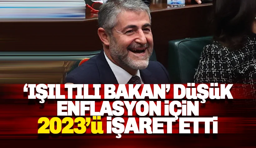 Bakan Nebati, Düşük enflasyon için 2023'ü işaret eti