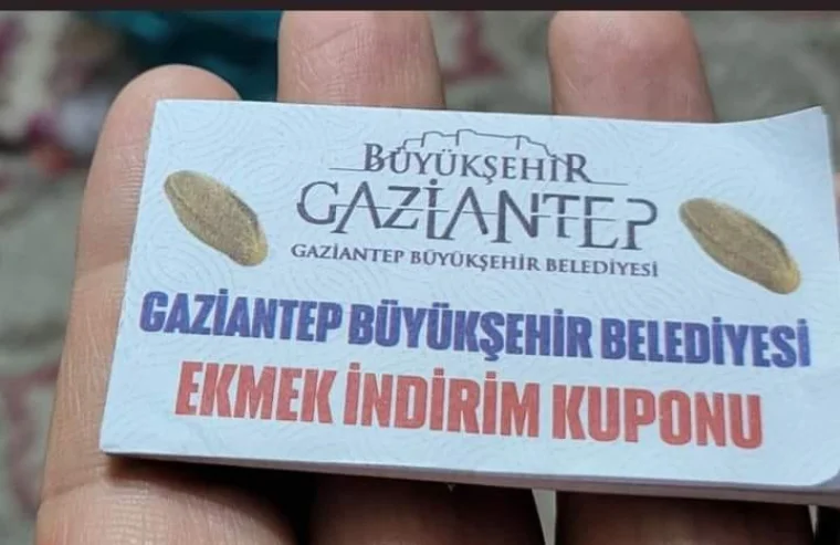 AKP'li belediye kuponla ekmek indirim kampanyası başlattı