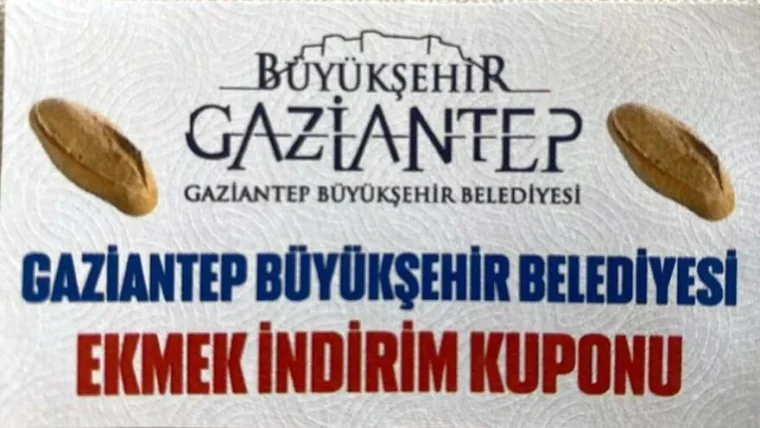 AKP'li belediye kuponla ekmek indirim kampanyası başlattı