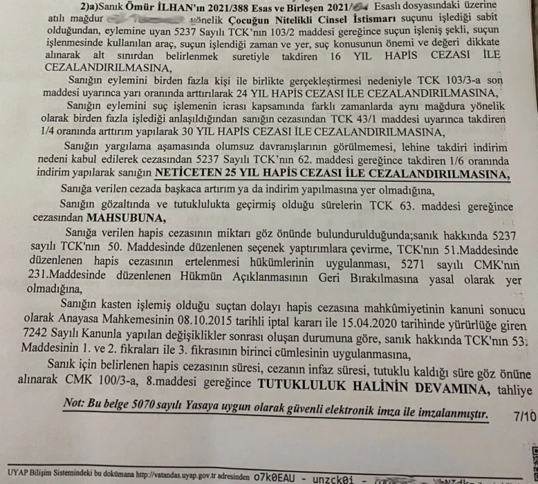 AKP'li başkan yardımcısının oğlu ve iki arkadaşı 12 yaşındaki çocuğa cinsel istismar