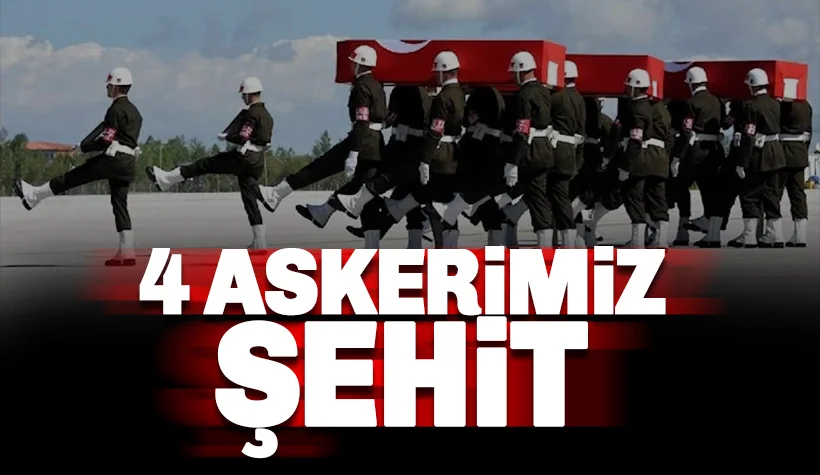 Pençe Kilit operasyonunda 4 kahraman asker şehit oldu