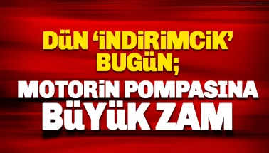Motorin 'pompasına' bu gece dev zam: 1.27 TL