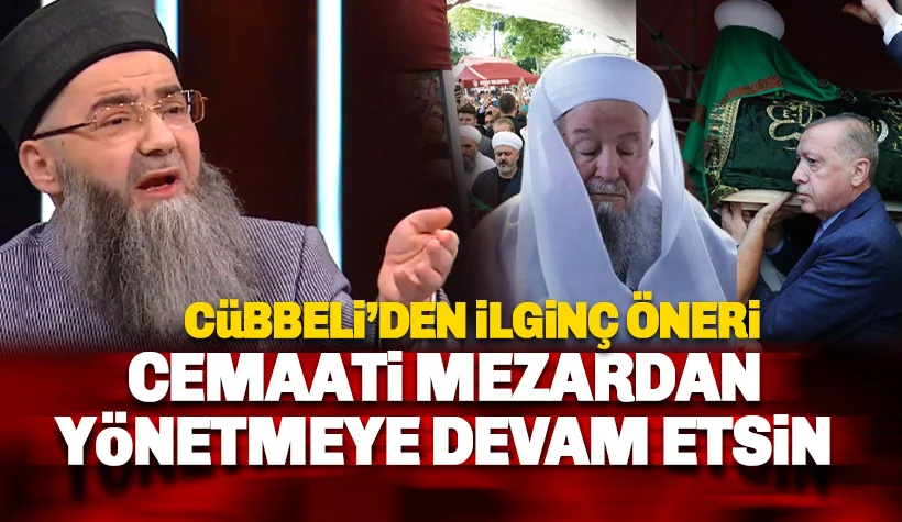 Ölen Mahmut Efendi mezardan cemaati yönetmeye devam etsin!