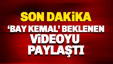 Bay Kemal beklenen videoyu paylaştı: Sözümdür