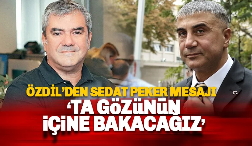 Özdil’den Sedat Peker mesajı. Seçimlerde olacakları şimdiden açıkladı