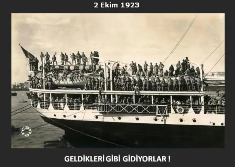 İşte İlk kez ortaya çıkan işgal fotoğrafları