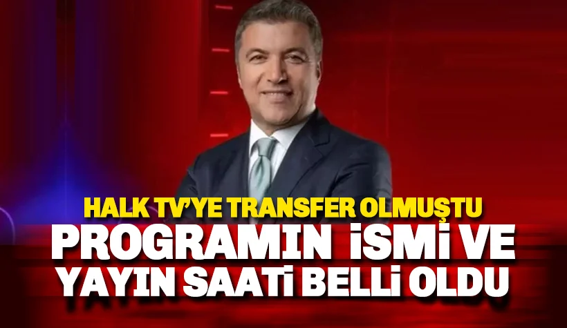 İsmail Küçükkaya ile Yeni Bir Sabah Halk TV'de başlıyor