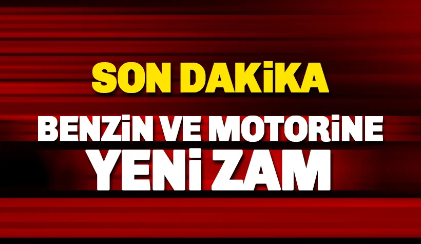 Benzine 56 kuruş, motorinde 69 kuruş zam