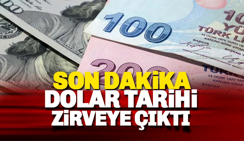 Dolar/TL tarihi zirveye yaklaştı: 18,22