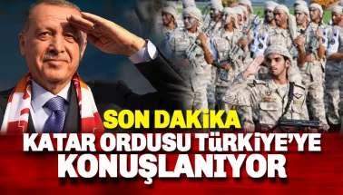 Son dakika: Erdoğan Katar ordusunu Türkiye'ye çağırdı!