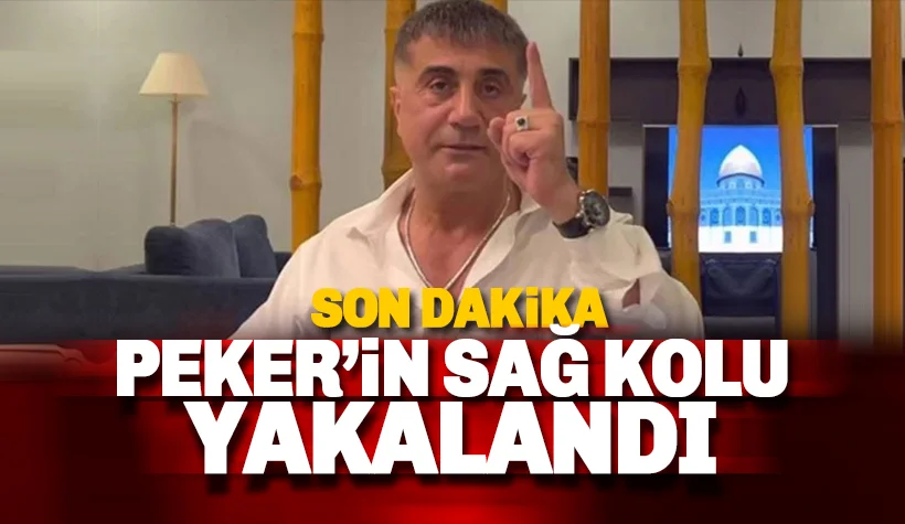 Sedat Peker'in sağ kolu Emre Olur yakalandı ve Türkiye'ye getirildi