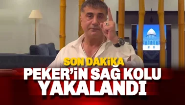 Sedat Peker'in sağ kolu Emre Olur yakalandı ve Türkiye'ye getirildi