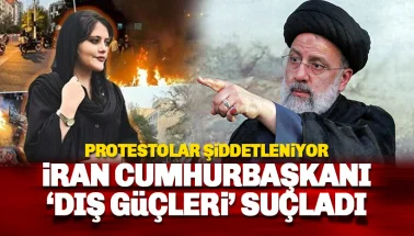 İran Cumhurbaşkanı 'Dış Güçleri' suçladı