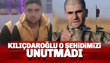 Kılıçdaroğlu şehit Fethi Şahin'i unutmadı: Ordu askerini yalnız bırakmaz