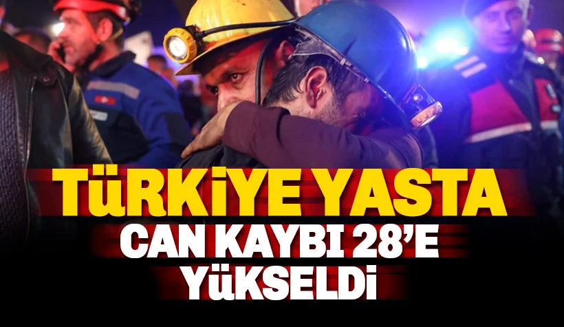 Bartın'da Maden Faciası: Can kaybımız 28 oldu