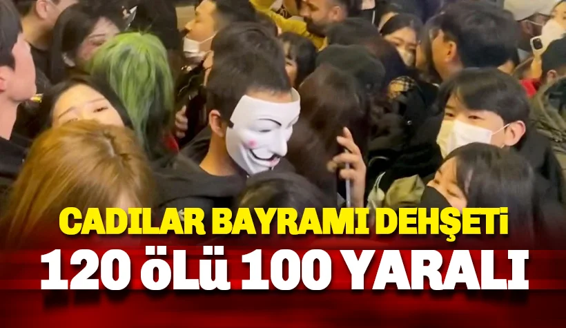 Cadılar Bayramı'nda izdiham: En az 120 ölü, 100 yaralı var