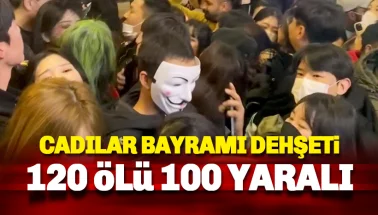 Cadılar Bayramı'nda izdiham: En az 120 ölü, 100 yaralı var