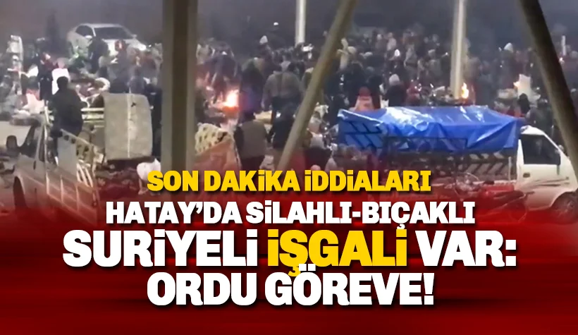 Hatayspor Asbaşkanı Hatay'da iç savaş var! Suriyeliler şehri ele geçiriyor iddiası!