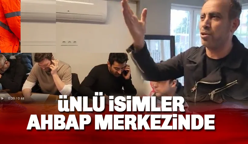 Türkiye Haluk Levent'e güveniyor: Ünlü isimler de AHBAP merkezinde