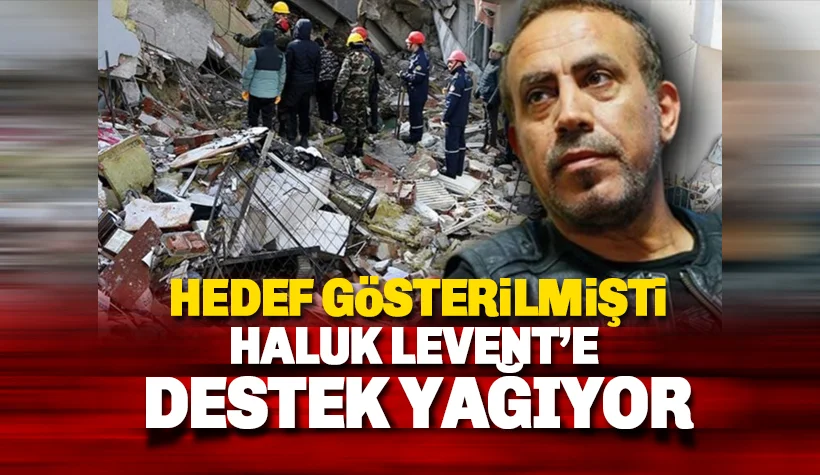 Haluk Levent’in çağrısına destek yağıyor: AFAD da bizim AHBAP da!