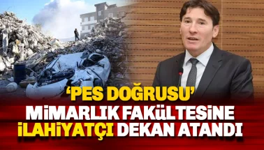 Mimarlık Fakültesi Dekanlığına İlahiyatçı Atandı