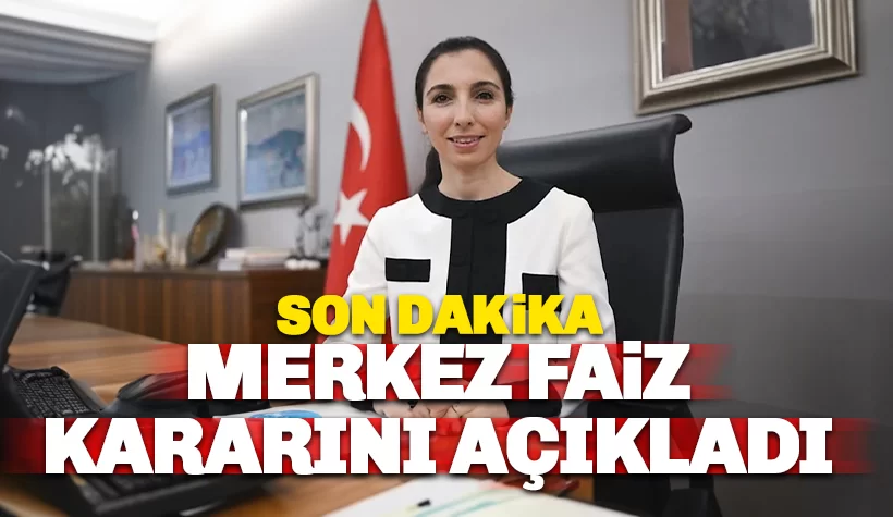 Son dakika: Merkez Faiz kararını açıkladı