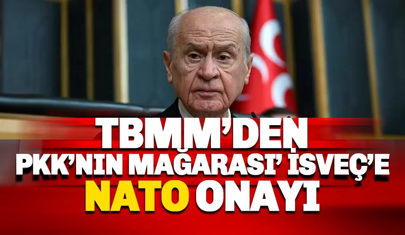 Son dakika: TBMM'den İsveç'e NATO onayı