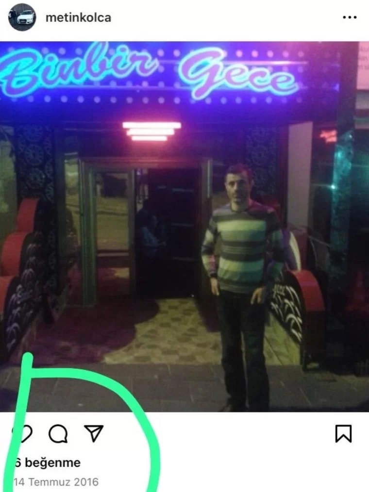 15 Temmuz kahramanı o gece pavyonda eğleniyormuş