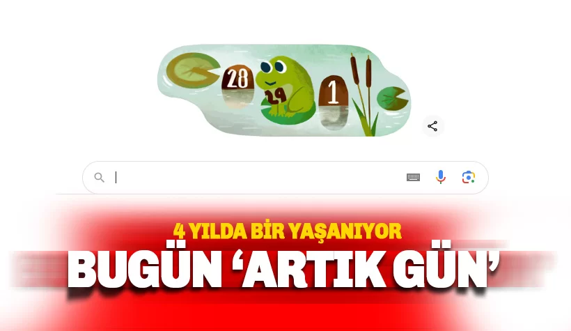 Artık Gün nedir? 2024 Artık Gün Google Doodle oldu