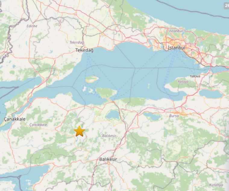 İstanbul'da da hissedildi! Çanakkale'de deprem: 1 kişi öldü