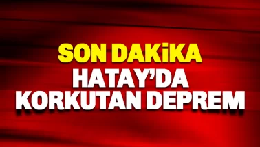 Son Dakika: Hatay'da 4.1 büyüklüğünde deprem