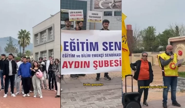 İmamoğlu'na destek 8'inci gün: Öğrenciler durmuyor. Andımız, Gençliğe Hitabe
