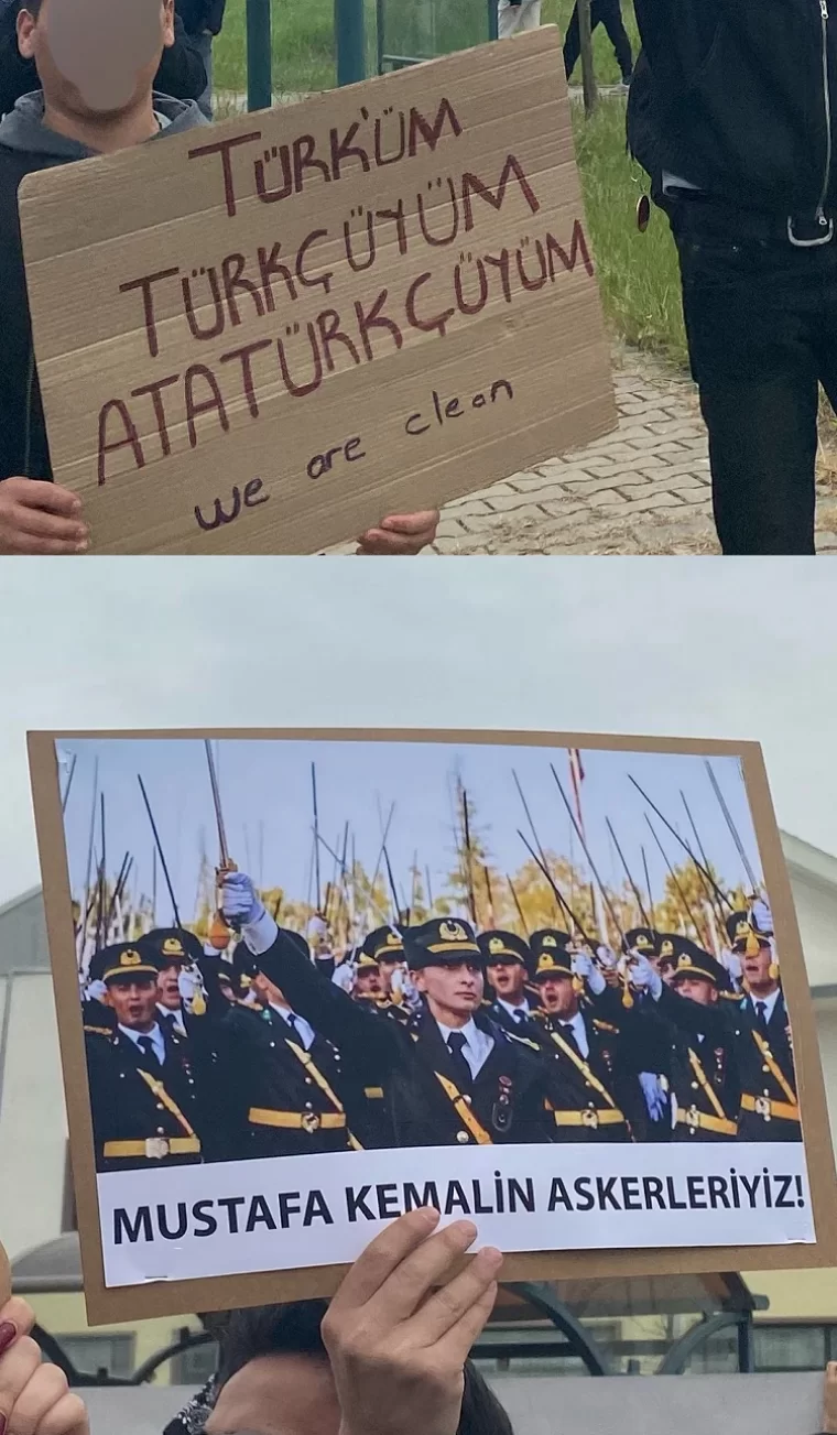 İmamoğlu'na destek 8'inci gün: Öğrenciler durmuyor. Andımız, Gençliğe Hitabe