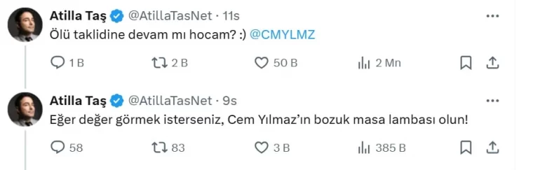 Komedyen Cem Yılmaz TT oldu