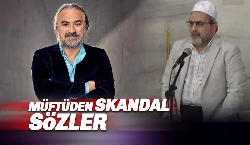 Müftüden Volkan Konak için skandal sözler: Sahnede gebermiş
