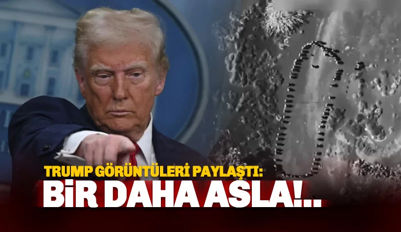 Trump’tan Husilere sert mesaj: Bir daha asla batıramayacaklar