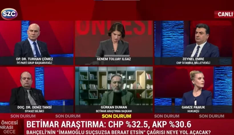 AKP'ye bir anket şoku daha: Canlı yayında açıklandı