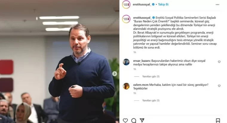 Berat Albayrak ortaya çıktı: Burası Neden Çok Önemli?