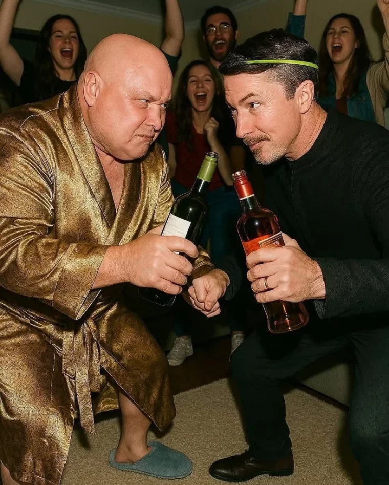 Game of Thrones oyuncularının yapay parti fotoğrafları yok artık dedirtti
