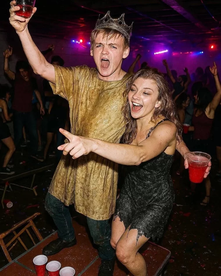 Game of Thrones oyuncularının yapay parti fotoğrafları yok artık dedirtti