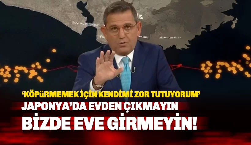 Portakal isyan etti: Japonya'da evden çıkmayın, bizde eve girmeyin